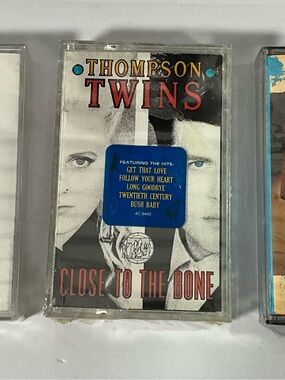 Sealed Cassette Tape Lot - Thompson Twins, Dream Academy & Steve Gaines